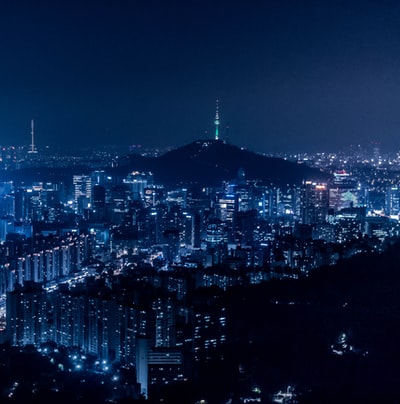 夜景与城市